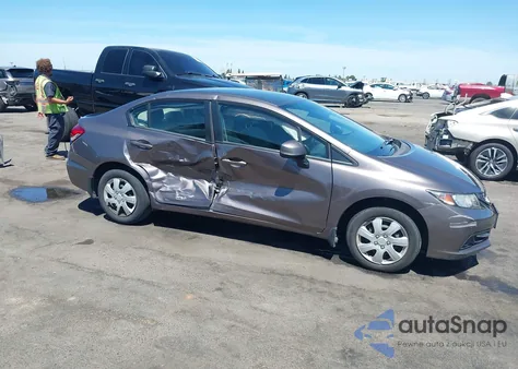 2013 Honda Civic Lx z USA, uszkodzony, nr VIN 19XFB2F5XDE291493